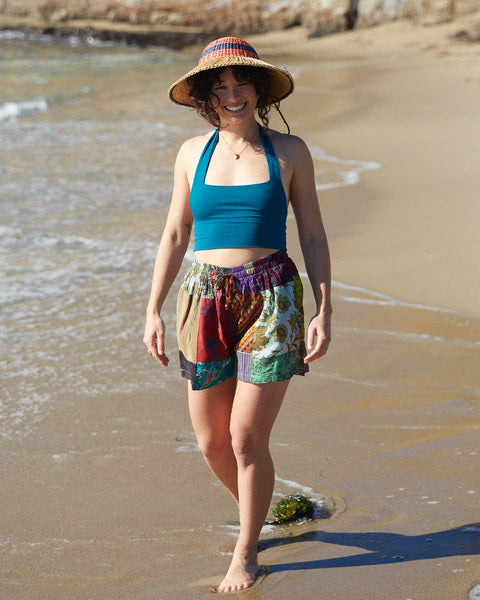 Patchwork Shorts