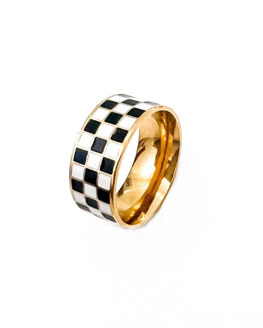 Rellery Checkerboard Ring