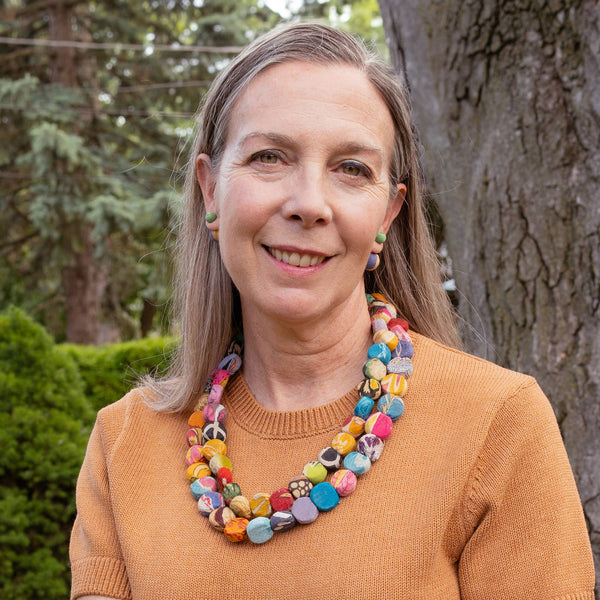 Kantha Pastille Necklace