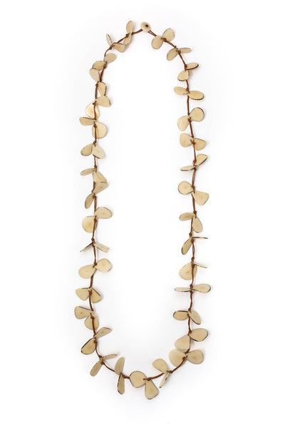 Tagua Slice Necklace