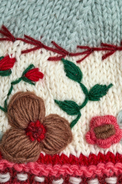 Color Block Hygge Holiday Beanie