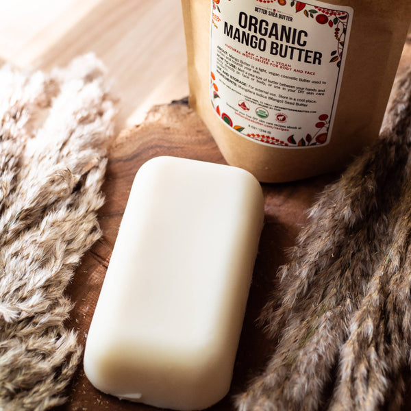 Organic Mango Butter for Skincare & Body Butter (Small)