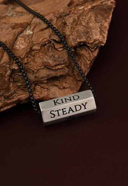The Pillar Necklace – Silver