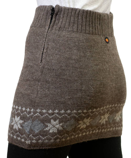 Sushma Wool Miniskirt