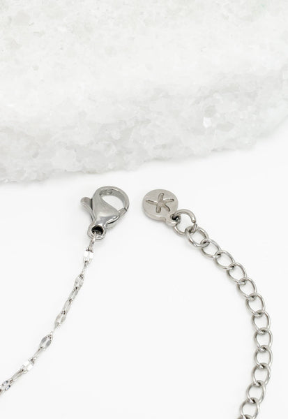 Brayden Turquoise Necklace in Silver