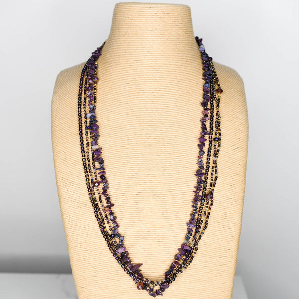 Long Rock Candy Necklace