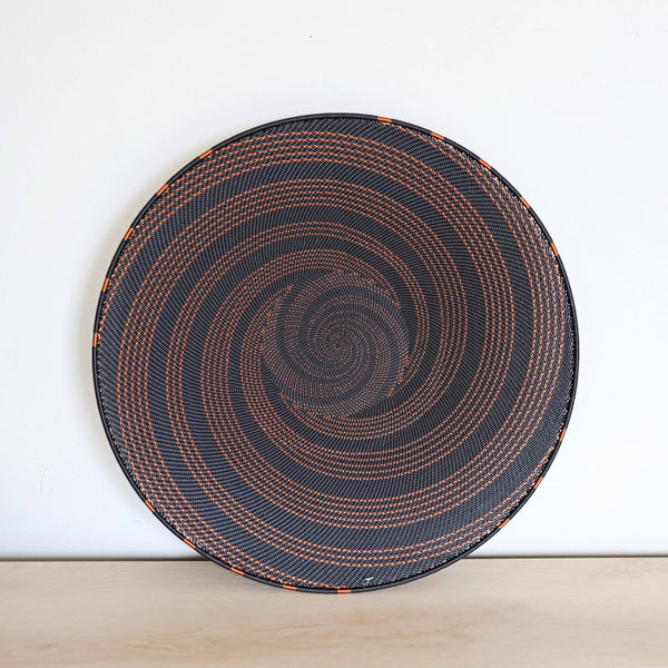 Copper and Black Zulu Wire Baskets