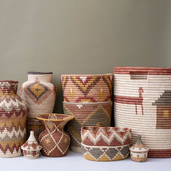 Diamond Bucket Basket ~ Elevate Collection