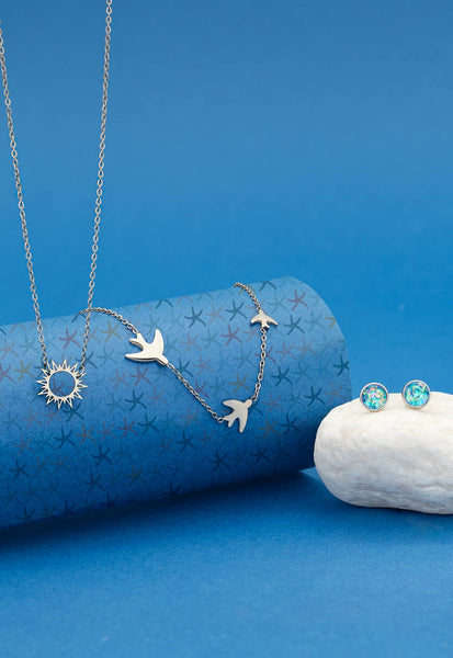 Sparrow Stainless Steel Necklace