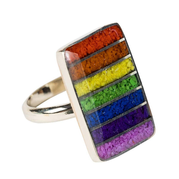 Rainbow Banner Ring