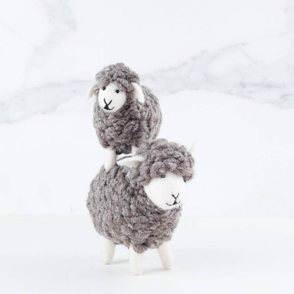 Toys - Sheep - Wooly Brown -Large