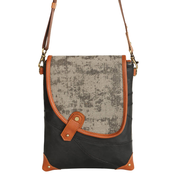 Noho Crossbody Bag w/ Hidden CC Holder - Carbon Grey