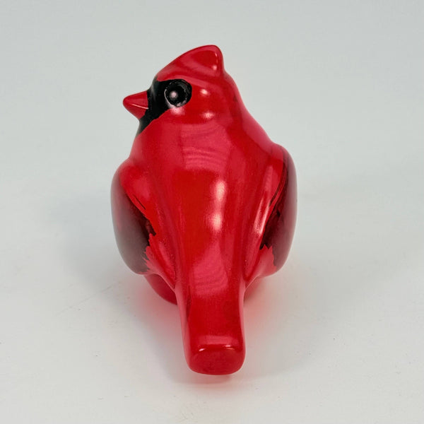 Soapstone Bird, Red Cardinal, Male, 3.5"