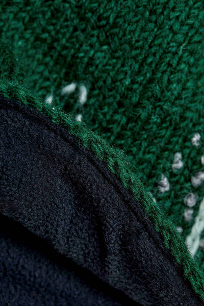 Daphne Evergreen Knit Mittens