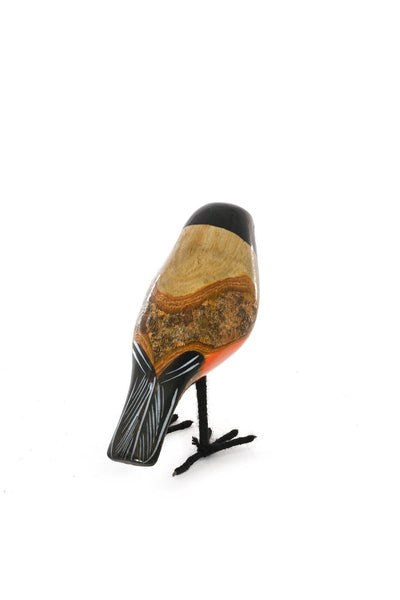 Jacaranda Wood Robin Sculpture