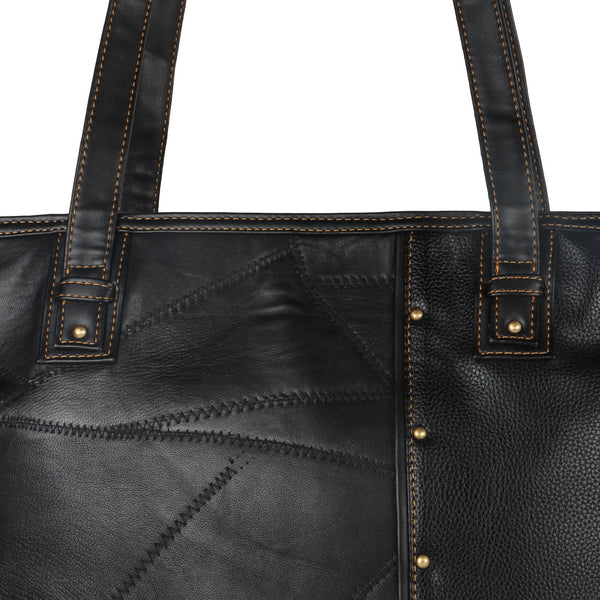 Evelyn Large Tote in Black - CCW