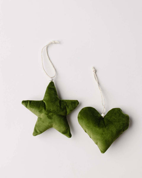 Star Velvet Ornament