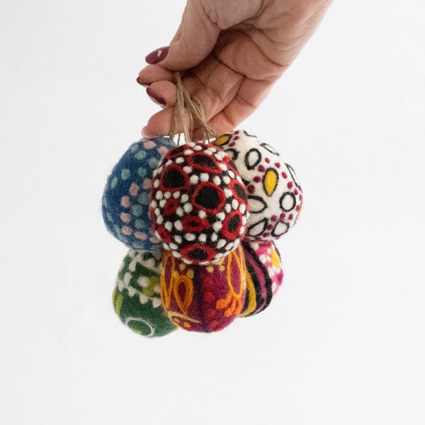 Ornament Jewel Tone Easter Eggs