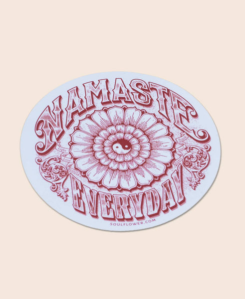 Namaste Everyday Sticker