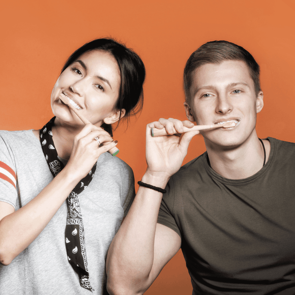 Adult Green - Bamboo Toothbrush