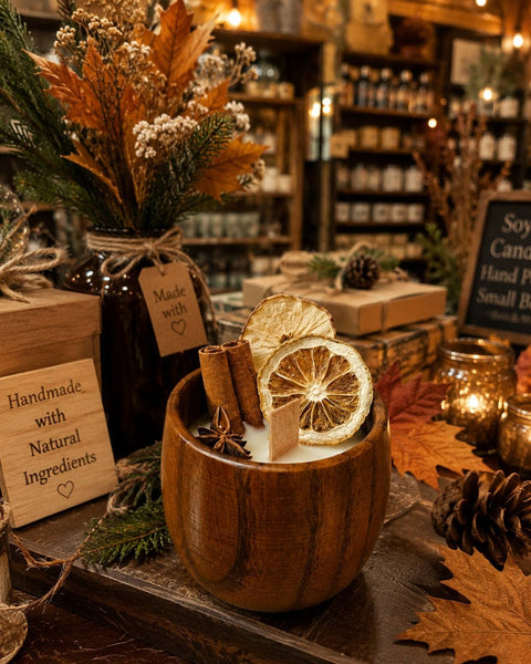 Cozy Pumpkin Spice Candle
