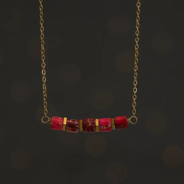 Your New Favorite Necklace in Scarlet