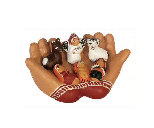 Ceramic Hands of God