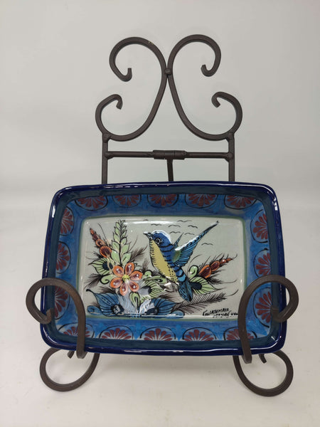 Wild Bird Rectangle Dish