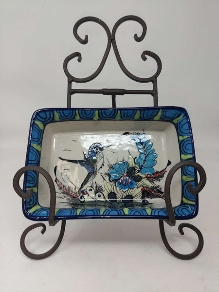 Wild Bird Rectangle Dish