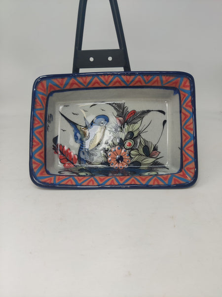 Wild Bird Rectangle Dish