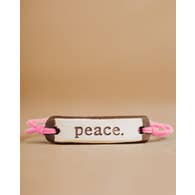 MudLove Bracelet - Peace