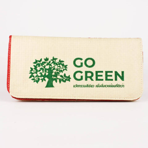 Green Tree Cement Long Wallet