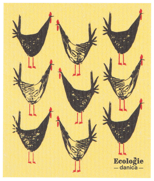 Chicken Scratch Swedish Dishcloth