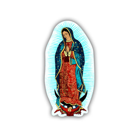 Virgen De Guadalupe Mexican Vinyl Sticker