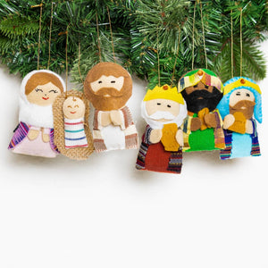 Nativity Ornament & Puppet Set