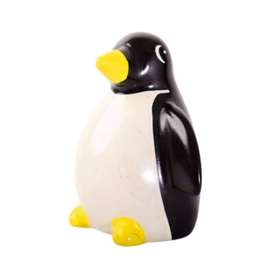 Soapstone Black and White Penguin (w)