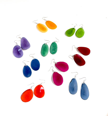 Tagua Earrings