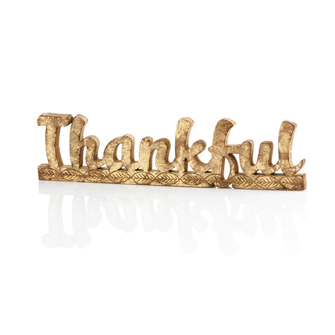 Thankful Rustic Word Art