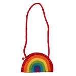 Kid's Rainbow Felt Crossbody Bag