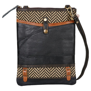 Patterson Herringbone Crossbody Bag