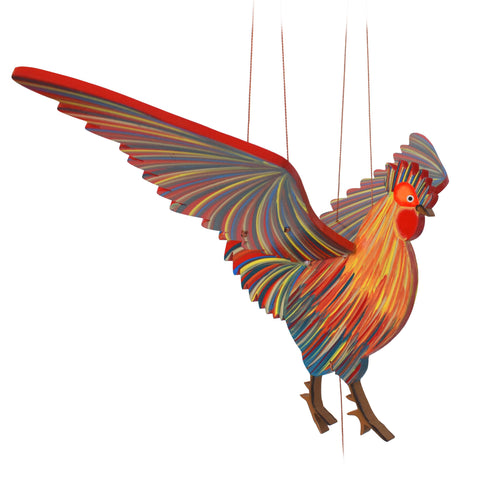 Chicken Rooster Bird Flying Mobile