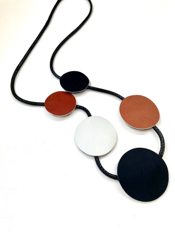 Artistic Leather Necklace