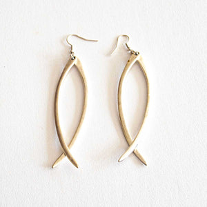 Loops silver plated Earrings