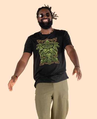 Green Man Organic T-Shirt - Unisex