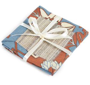 Fabric Trimmed Coasters