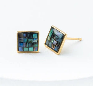 Delighted-In Earrings - Abalone