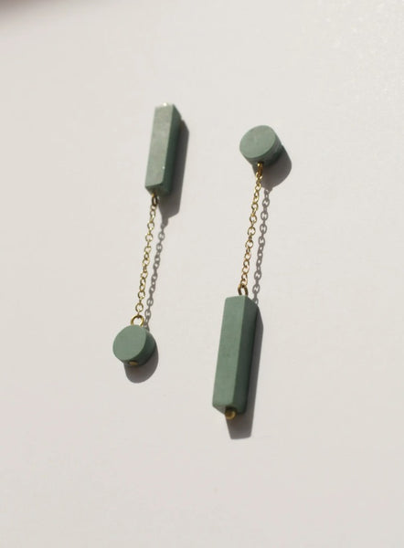 Mojave Reverse Clay Earrings