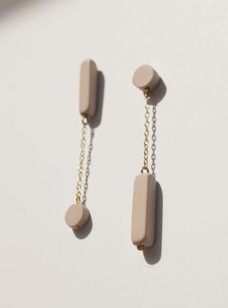 Mojave Reverse Clay Earrings