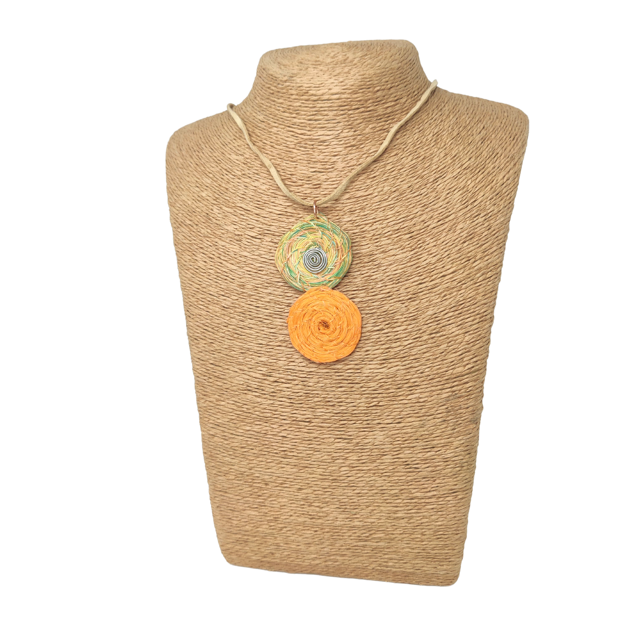 Sisal Circle Necklace