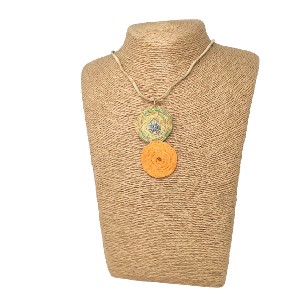 Sisal Circle Necklace